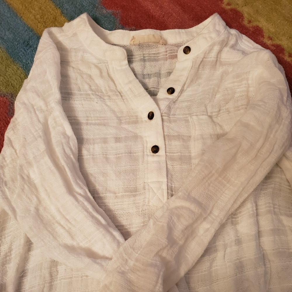 White Linen top